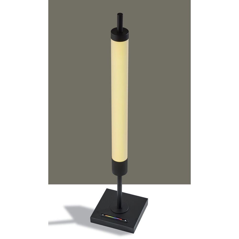 Adesso Collin LED Color Changing Table Lamp in Black, , large