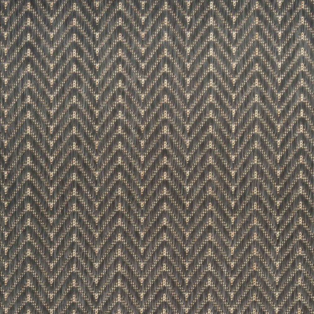 Nourison Horizon HOZ02 Charcoal 8&#39; x 10&#39; Indoor/Outdoor Area Rug, , large