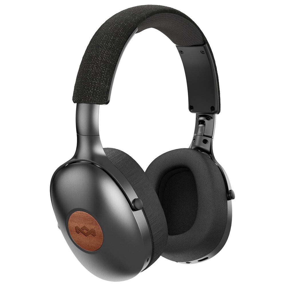 House of Marley Positive Vibration XL Over Ear Headphones in Signature Black, , large