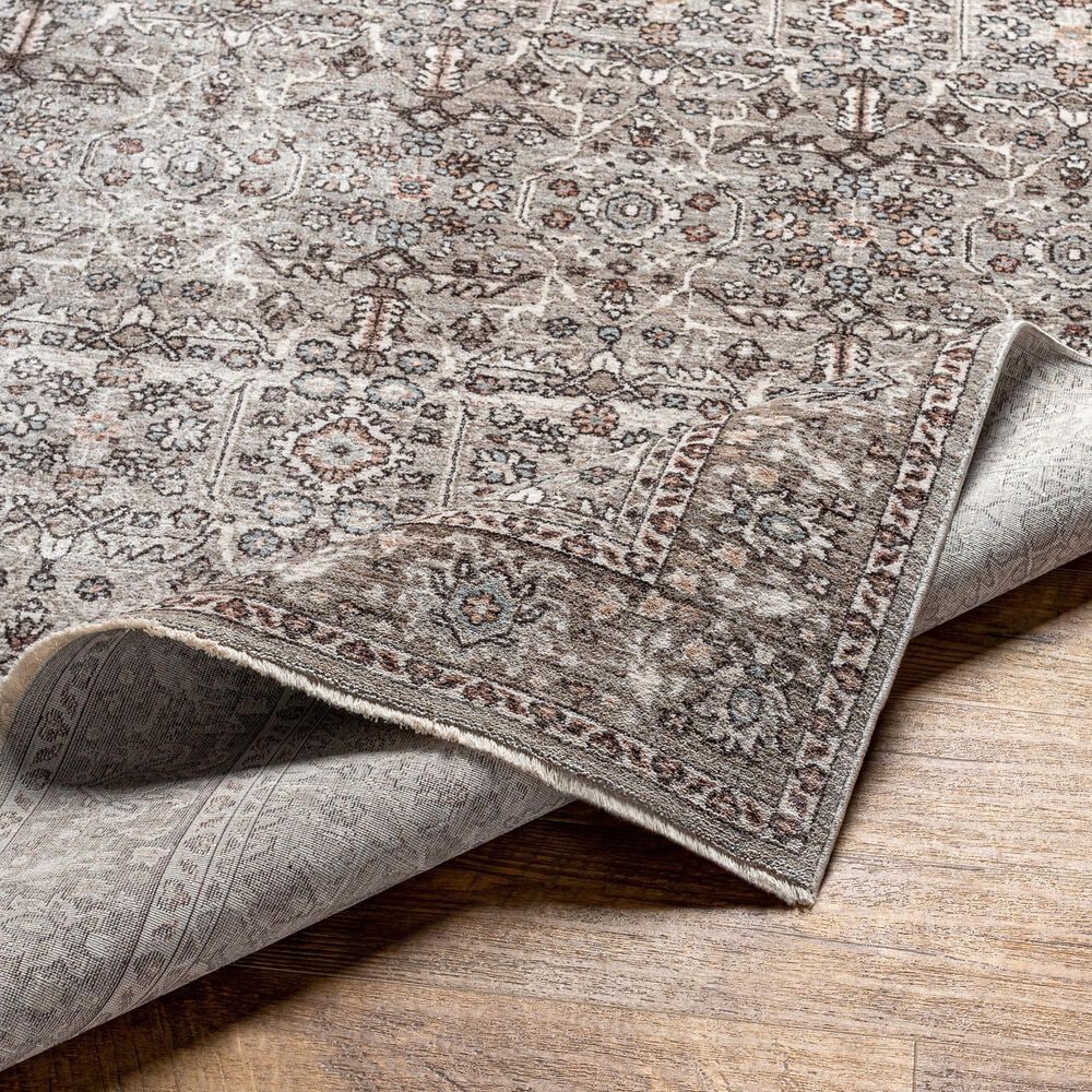 Surya Carlisle Oriental 7&#39;10&quot; x 10&#39; Dusty Sage, Light Gray, Dusty Pink, Ivory, Pale Blue and Charcoal Area Rug, , large