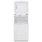 GE Appliances 27" Spacemaker Stack Washer With Electric Dryer in White, , large