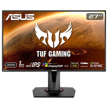 ASUS 27" Widescreen Compatible Gaming Monitor in Black, , large