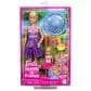 Barbie Family and Friends Dolls with Picnic Accessories in Purple and Pink, , large