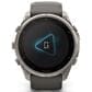 Garmin fenix 9 Pro inReach Solar Smartwatch 51mm Titanium with Pebble Gray and Silver Gray Silicone Band, , large