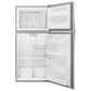 Whirlpool 18 Cu. Ft. Top Freezer Refrigerator in Stainless Steel, , large