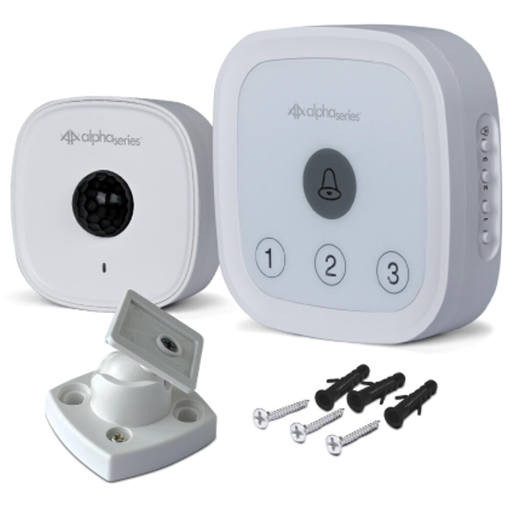 Swann Alpha Series Movement Sensor Kit in White, , large
