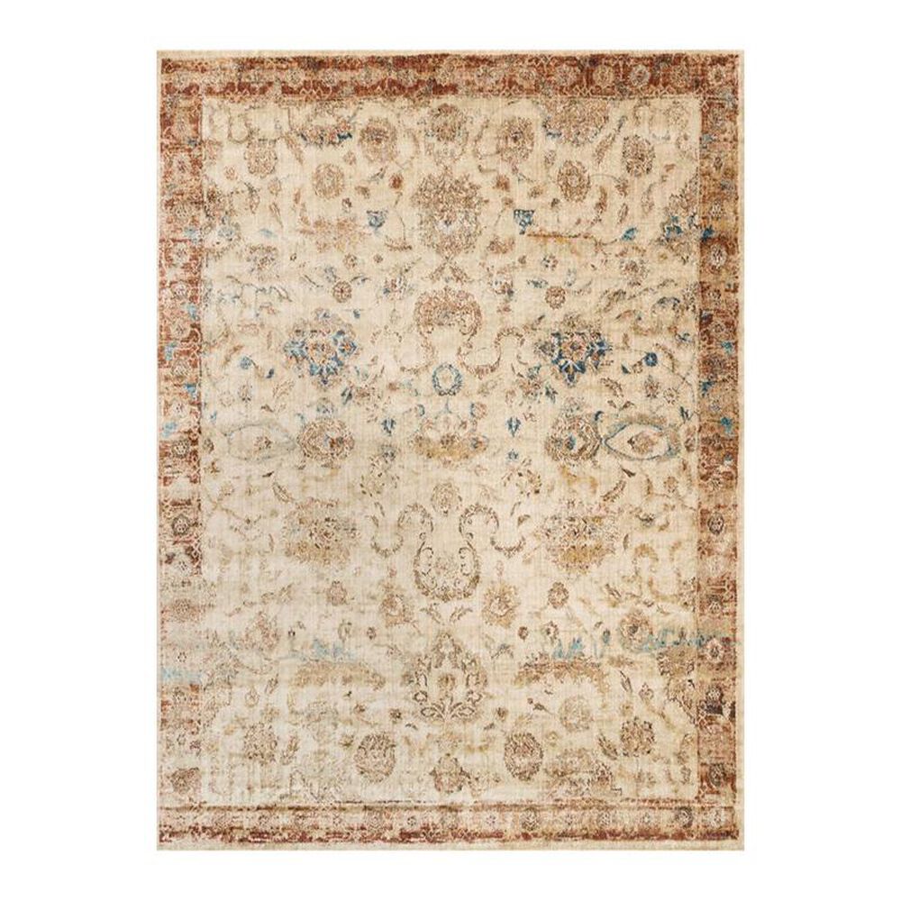 Loloi Anastasia AF-04 2"7" x 4" Antique Ivory/Rust Area Rug, , large