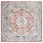 Safavieh Jasmine JSM317P 5"3" Square Rust and Blue Area Rug, , large