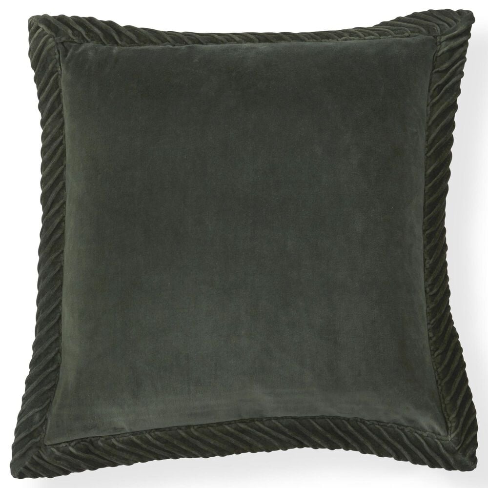 dark green throw cotton velvet throw pillows