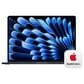 Apple MacBook Air 15.3" Laptop - Apple M4 chip 10-core CPU - 24GB RAM - 10-core GPU - 512GB SSD in Midnight with 3-Year AppleCare+, , large
