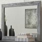 Ashley Bronyan Bedroom Dresser Mirror in Dark Gray, , large