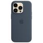 Apple Silicone Case with MagSafe for iPhone 14 Pro in Storm Blue, , large