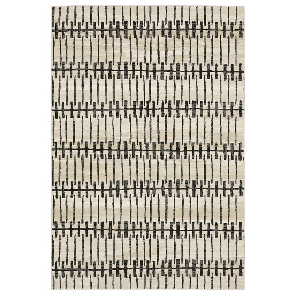 Oriental Weavers Raylan RAY11 9"10" x 12"10" Ivory Area Rug, , large