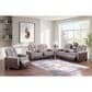 Titanic Furniture Power Reclining Sofa with Power Headrest in Brown, , large