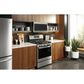 GE Profile 5.6 Cu. Ft. Smart Free-Standing Gas Range and 2.1 Cu. Ft. Over-the-Range Sensor Microwave Oven in Fingerprint Resistant Stainless Steel, , large