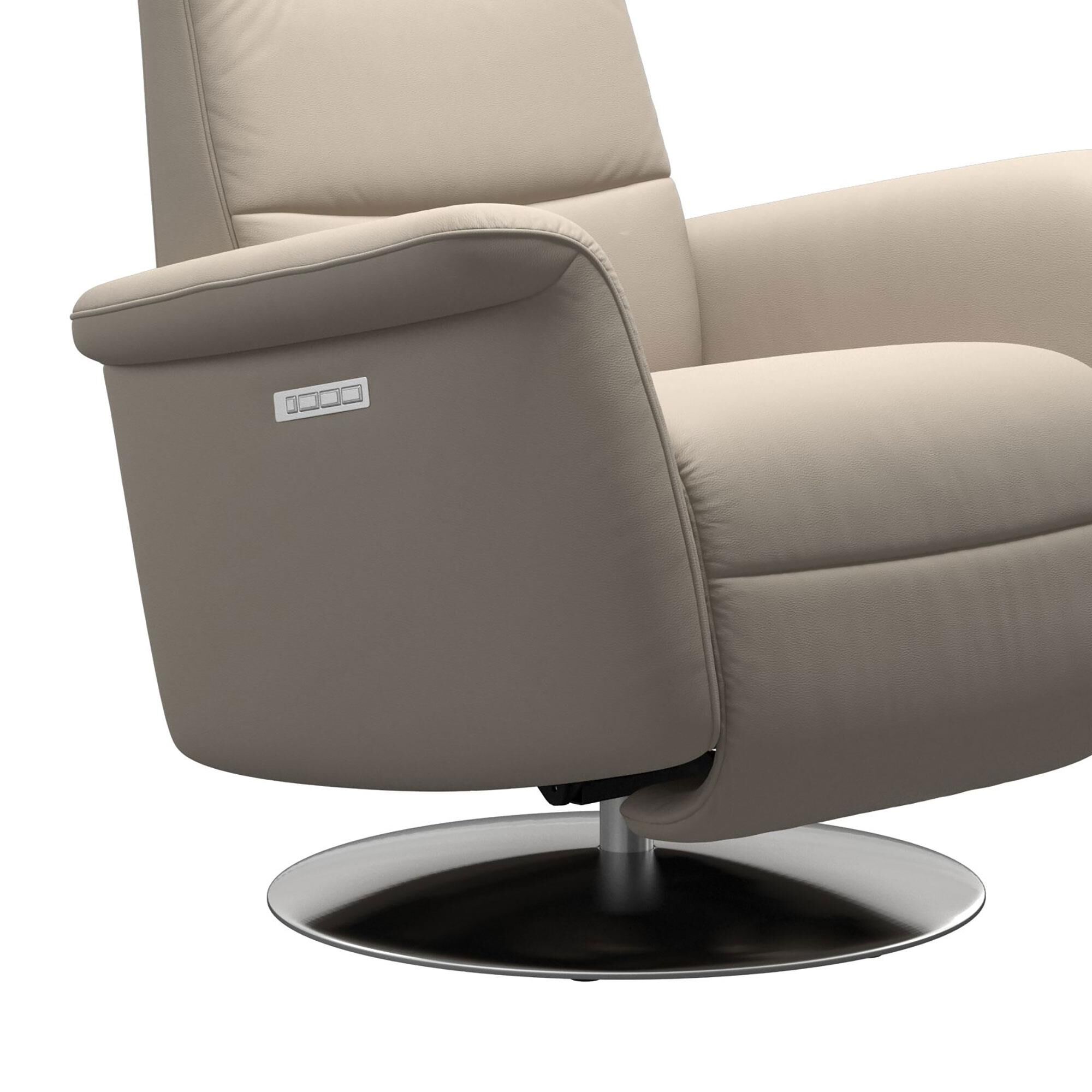 Slimline leather hotsell recliners