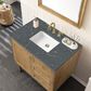 James Martin Vanities Laurent 36" Single Bathroom Vanity in Light Natural Oak with 3 cm Parisien Bleu Quartz Top and Rectangular Sink, , large