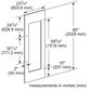 Thermador 24" Panel Frame Flat Door in Stainless Steel, , large
