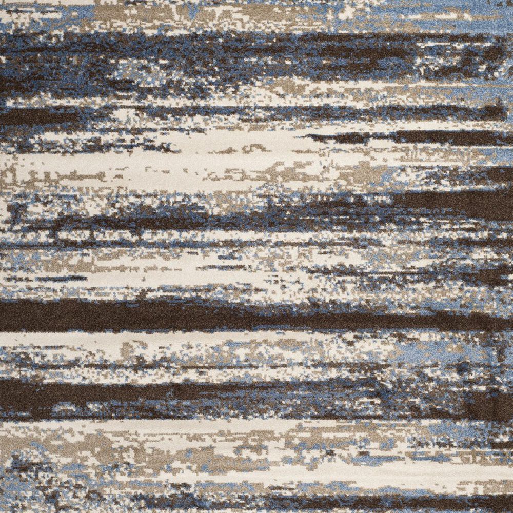 Safavieh Retro RET2138-1165 10&#39; x 14&#39; Cream and Blue Area Rug, , large
