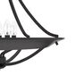 Hunter Perch Point 4-Light Pendant in Noble Bronze, , large