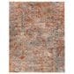 Surya Mirabel  7"10" x 10"3" Peach, Orange, Cream, Brown, Saffron and Denim Area Rug, , large