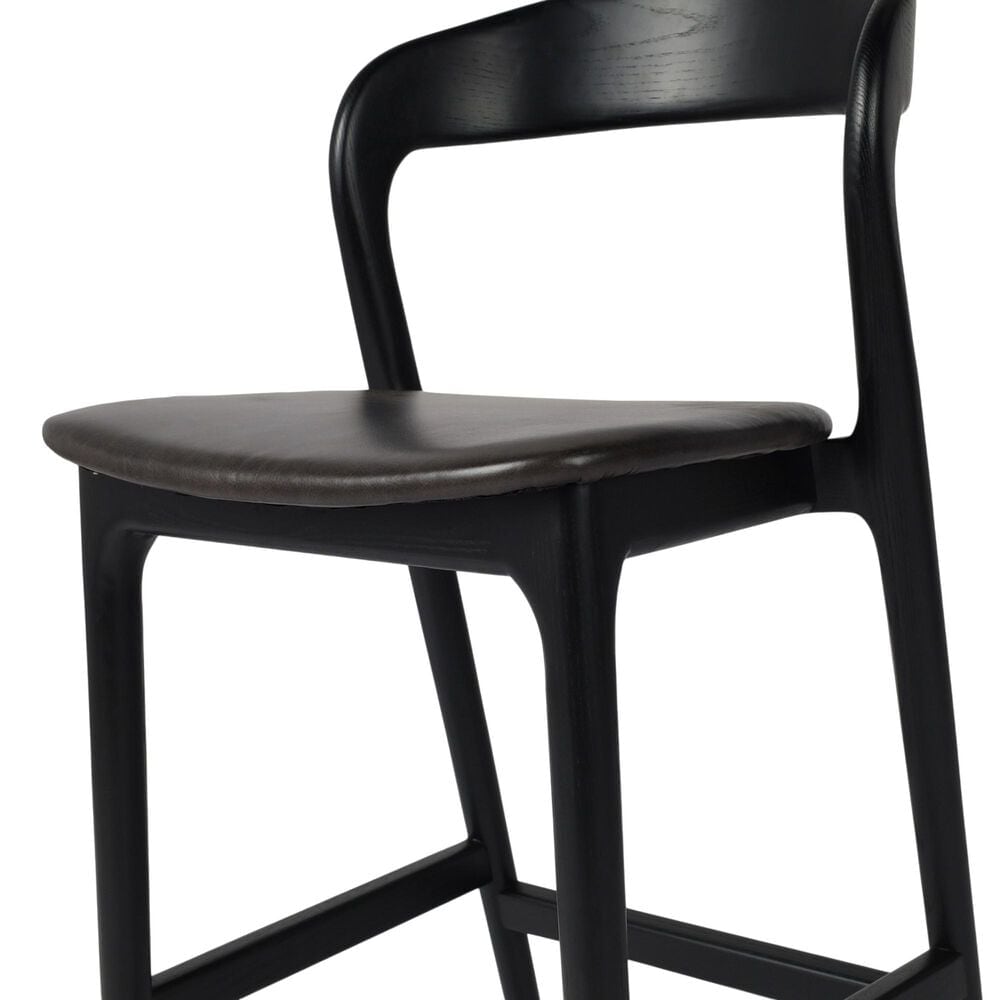 Four Hands Amare Counter Stool in Black, , large