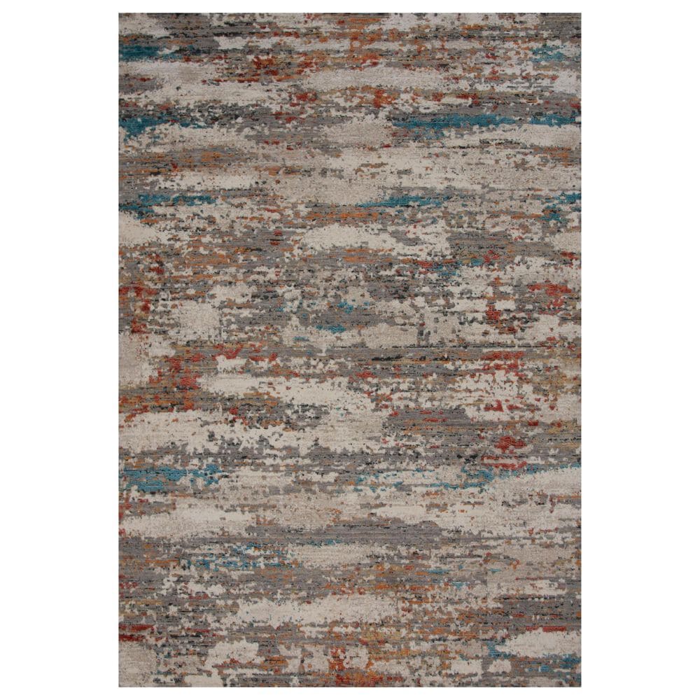 RIZZY Intrigue ITG121 Gray 5" x 8" Area Rug, , large