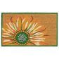 Trans-Ocean Import Natura Sunflower 2" x 3" Yellow, Orange, Green and White Door Mat, , large