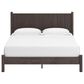 Ashley Pamytta 5-Piece King Panel Platform Bedroom Set in Rich Brown, , large