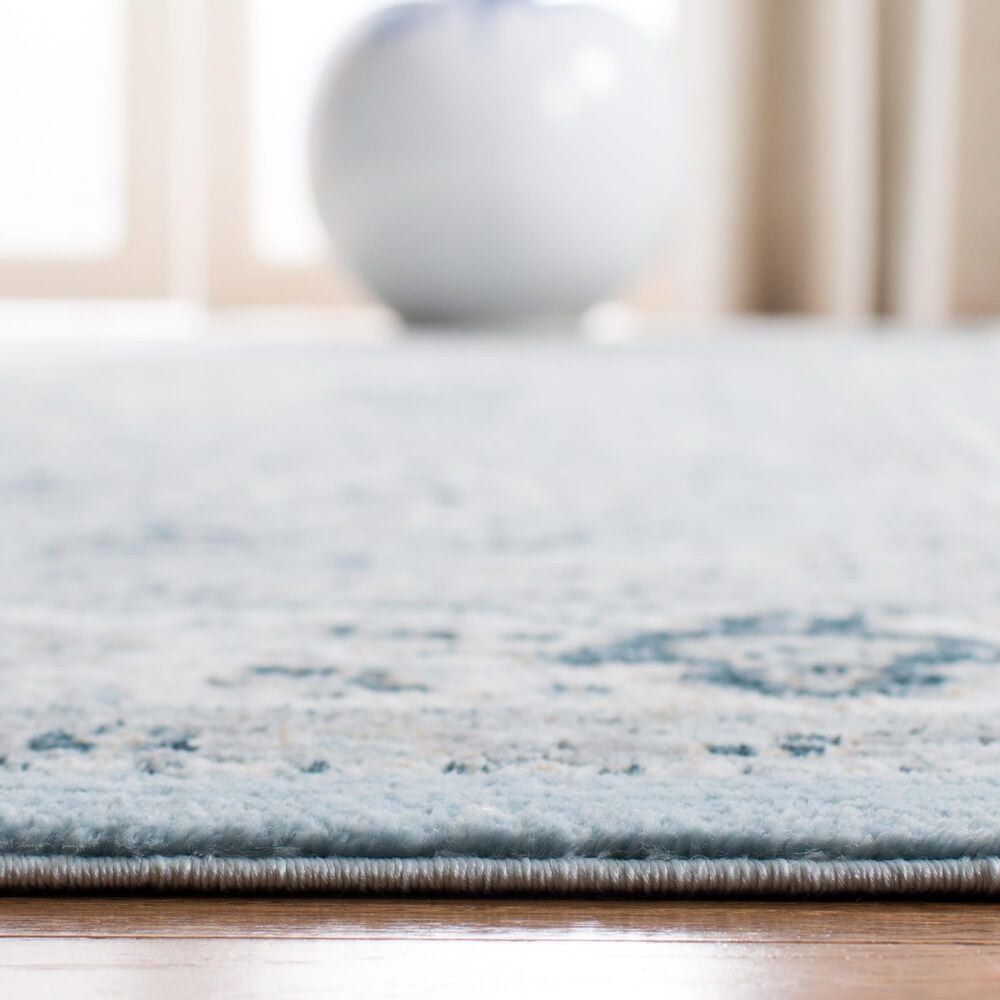 Safavieh Isabella 4&#39; x 6&#39; Blue and Creme Area Rug, , large