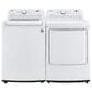 LG 7.3 Cu. Ft. Ultra Large Capacity Gas Dryer with Sensor Dry Technology in White, , large