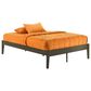 New Day Furniture Chilipepper Queen Platform Bed in Stonewash, , large