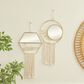Novogratz Contemporary Wall Mirror in Polished Gold (Set of 2), , large