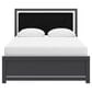 Ashley Zuraleus 5-Piece Queen Panel Bedroom Set in Matte Black, , large