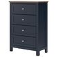 Ashley Landocken 5-Piece Full Bedroom Set in Brown and Blue, , large