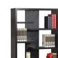 Living Essentials Display Cabinet with 9 Shelves in Black, , large