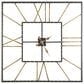 Ashley Thames Wall Clock in Black/Gold, , large