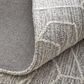 Feizy Rugs Emerson 8" x 10" Gray and Ivory Area Rug, , large