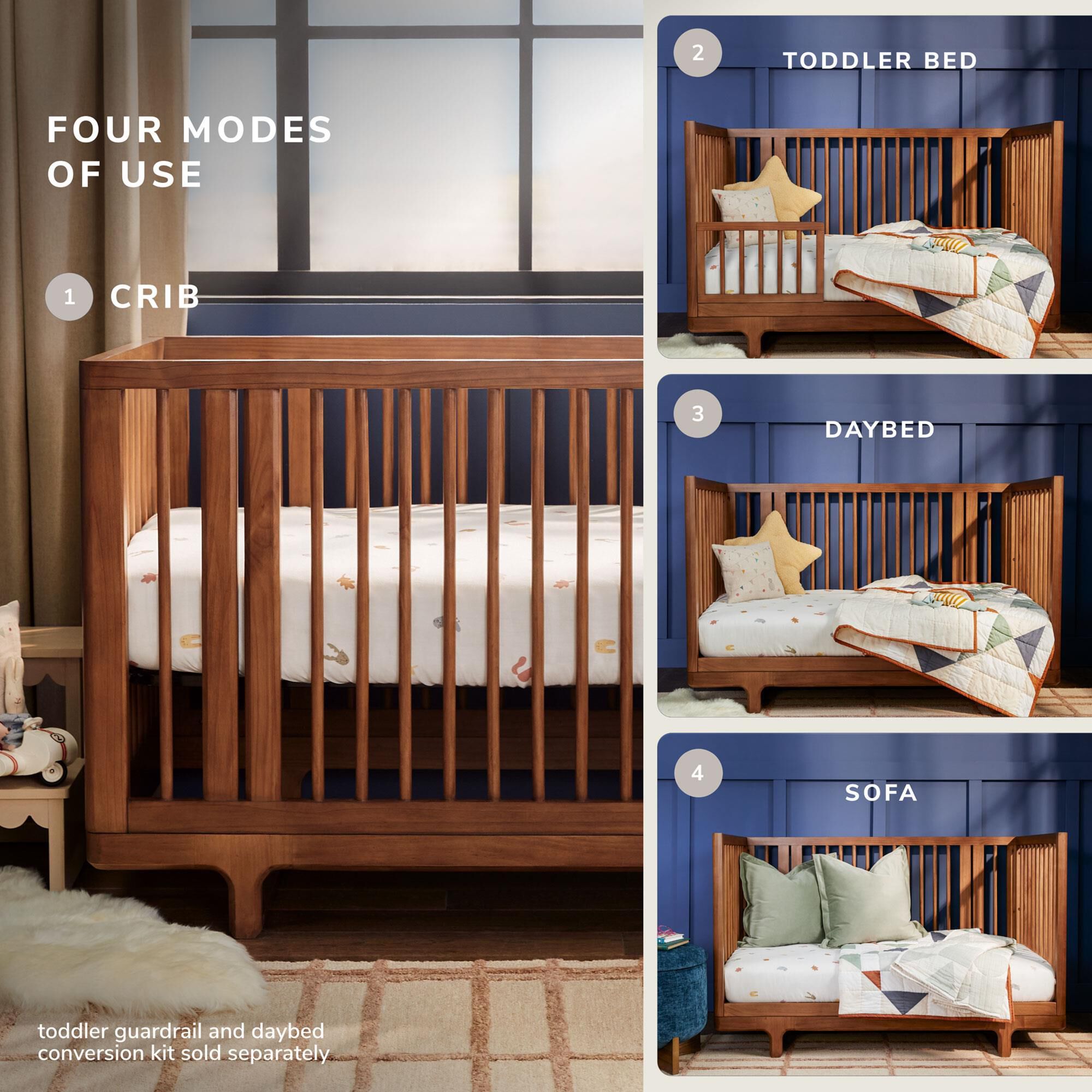 Maxi Cosi Maxi-Cosi Embraced Forms 4-in-1 Convertible Crib and