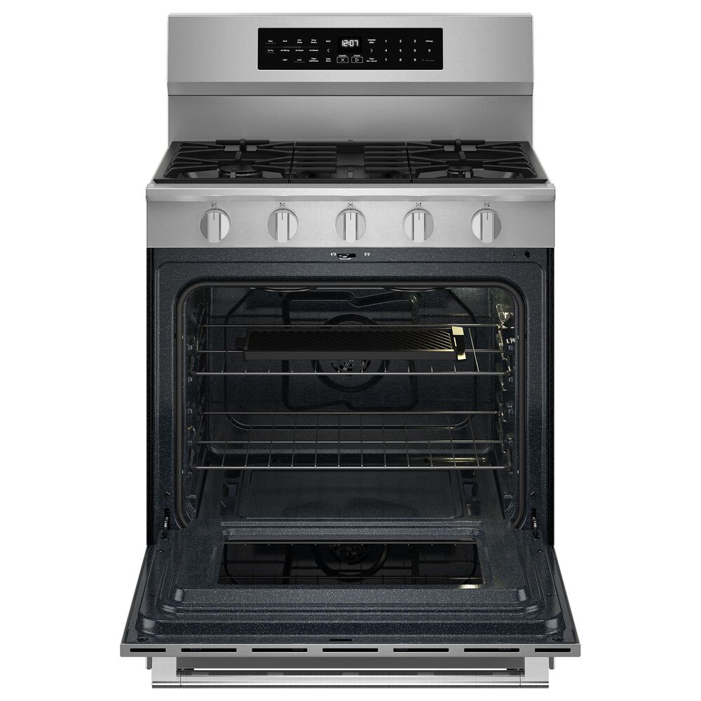 Maytag 5.0 Cu. Ft. Freestanding Gas Range with Grill Mode in Fingerprint Resistant Stainless Steel, , large