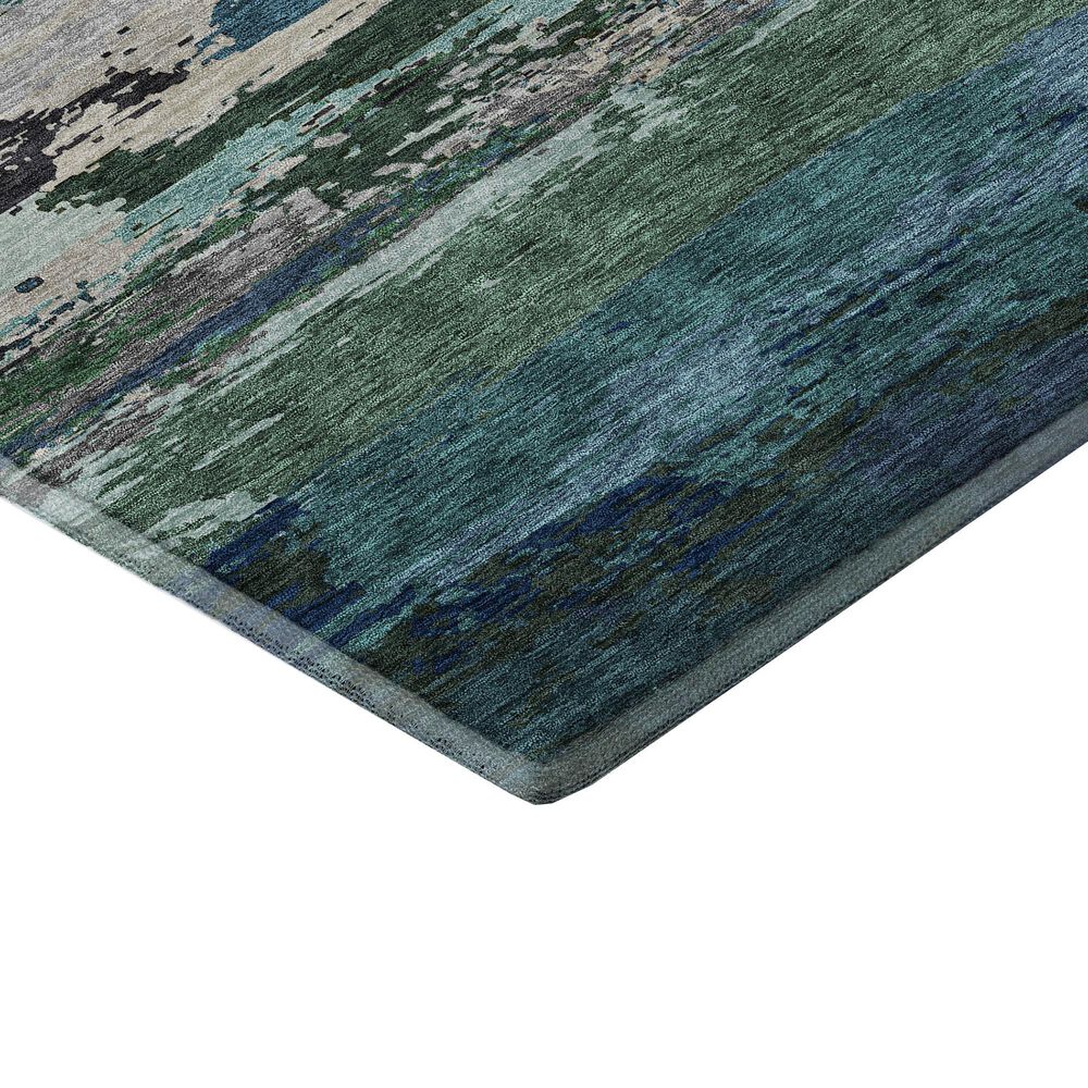Dalyn Rug Company Trevi TV8 2&#39;6&quot; x 3&#39;10&quot; Teal Area Rug, , large