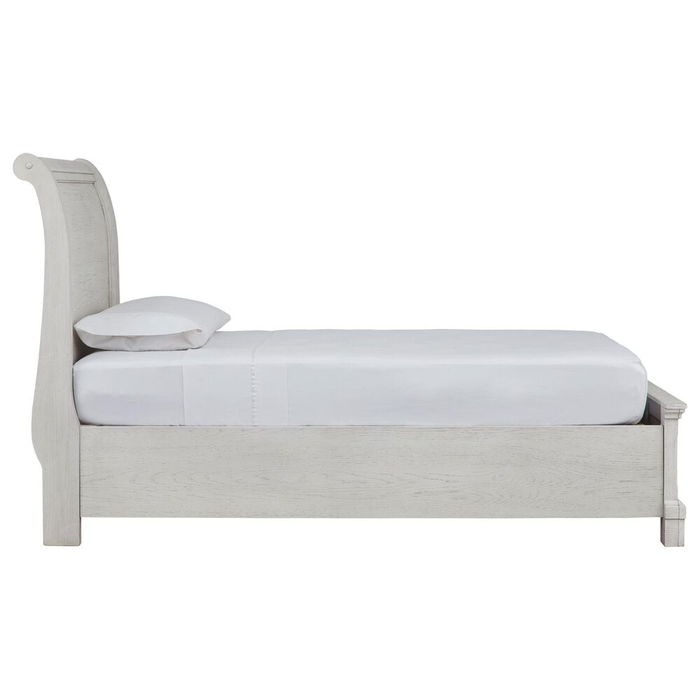 Ashley Robbinsdale 4-Piece Twin Storage Bedroom Set in Antique White, , large