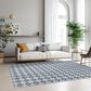 Dalyn Rug Company Marlo 10" x 14" Navy Indoor/Outdoor Area Rug, , large
