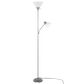 Grandview Gallery Dual Shade Floor Lamp in Silver, , large