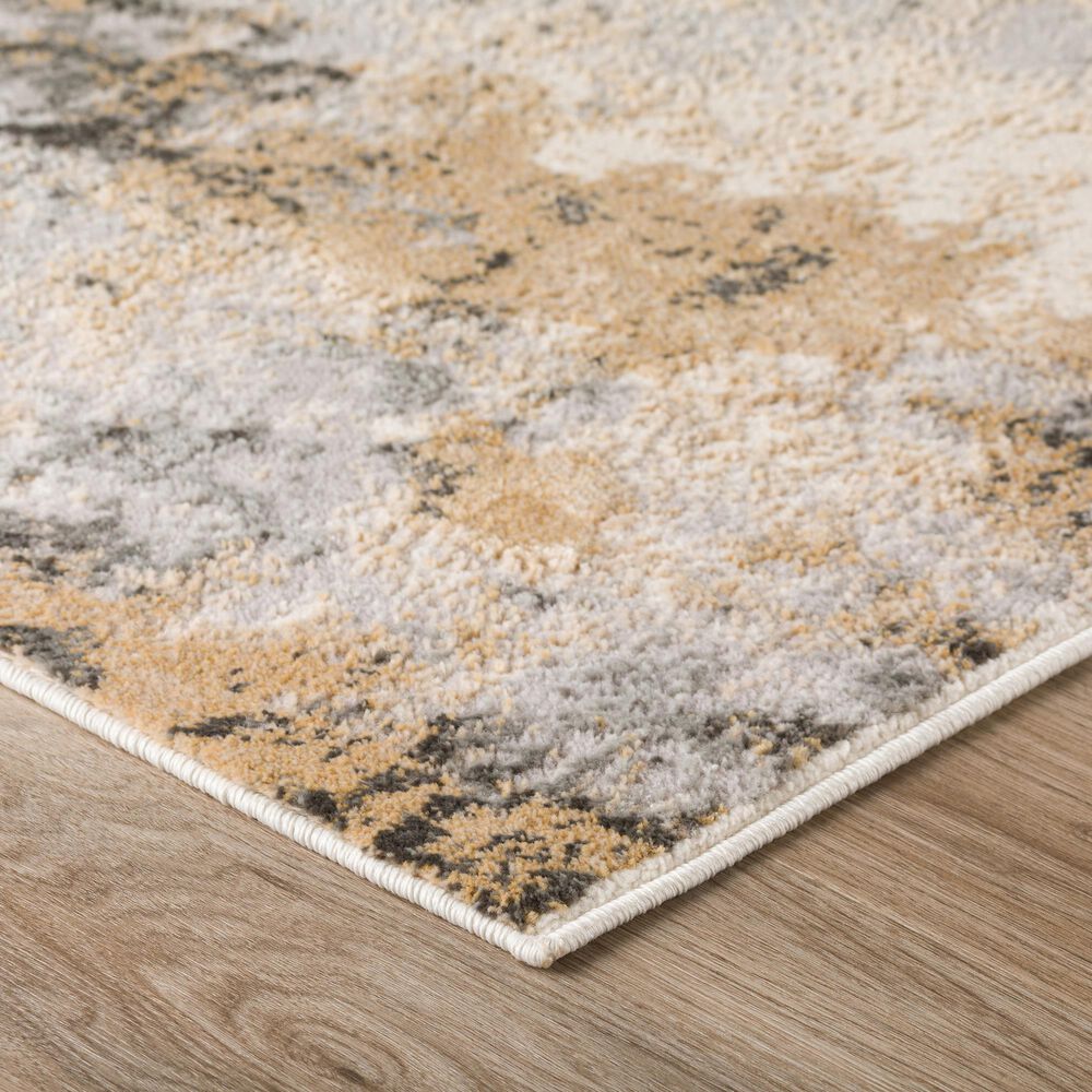 Dalyn Rug Company Karma 1&#39;8&quot; x 2&#39;6&quot; Silver Area Rug, , large