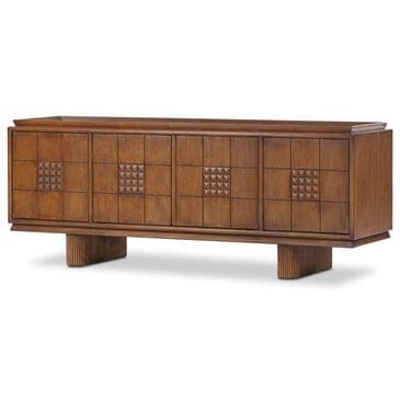 Four Hands Lyle Media Console in Rust, , large