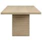 Hearth and Haven Dining Table in Light Natural - Table Only, , large