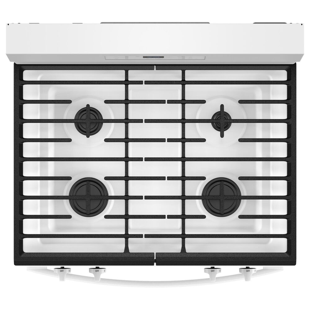 Whirlpool 5 Cu. Ft. Freestanding Gas Range with No Preheat Mode in White, , large