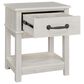 Ashley Dorrinson 1-Drawer Nightstand in White, , large