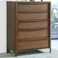 Coaster Maderia 5-Drawer Chest in Walnut, , large